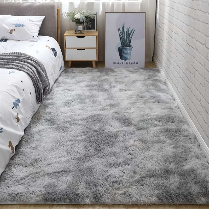1 Stück, Weiche Plüsch-Teppiche, rutschfester flauschiger Shaggy-Teppich, gebundener Wohnzimmer-Teppich für Mädchen, Kinder, Babys, Teenager, Studentenwohnheim, Haustierfreundlicher Schlafzimmer-Wohnzimmer-Kinderzimmer-Teppich, Wohnkultur, Raumdekor