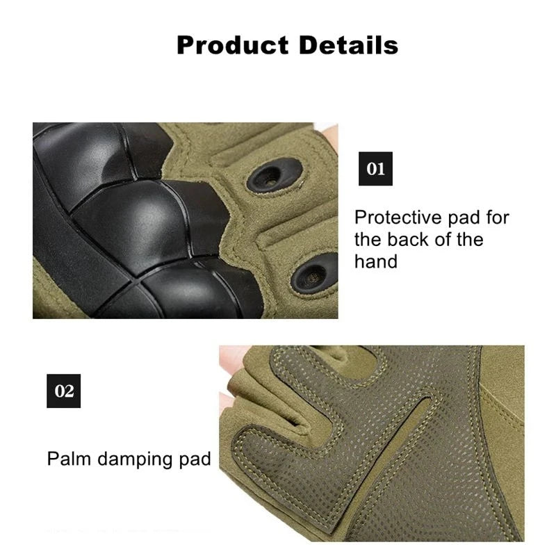Taktische Militärhandschuhe Schießhandschuhe Touch Design Fitness Schutz Sport Motorrad Jagd Vollfinger Wanderhandschuhe