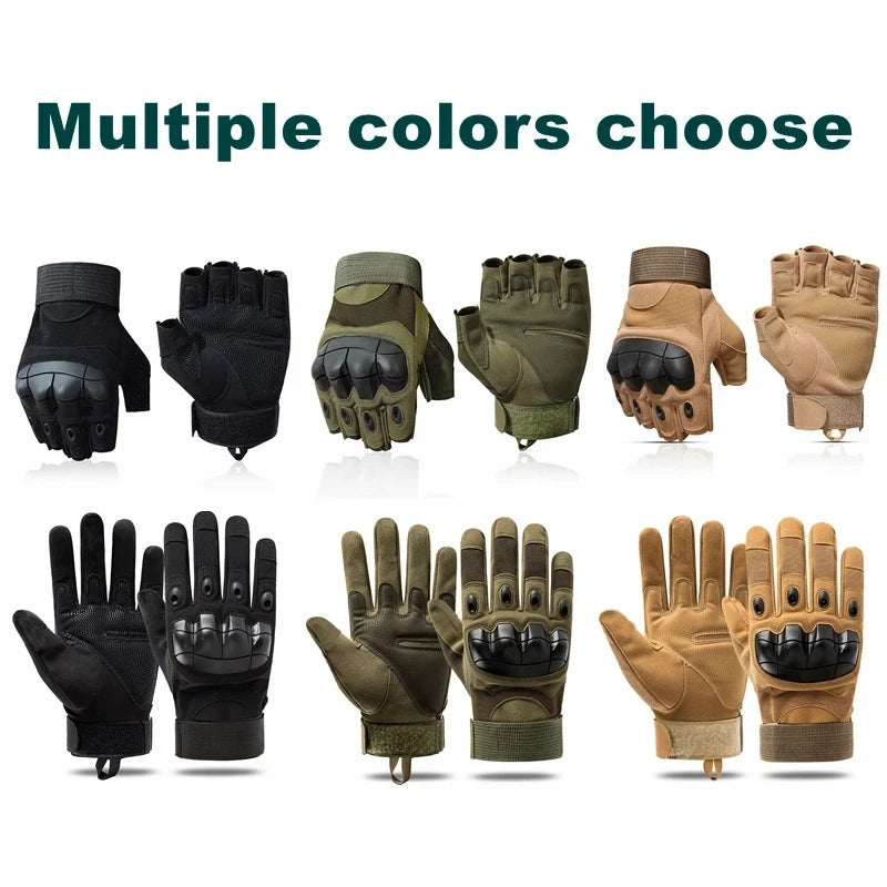 Taktische Militärhandschuhe Schießhandschuhe Touch Design Fitness Schutz Sport Motorrad Jagd Vollfinger Wanderhandschuhe