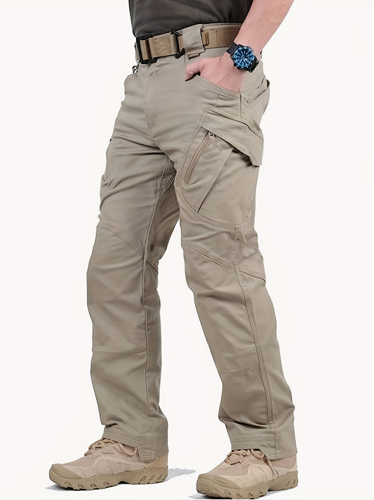 Outdoor-Funktionshose mit mehreren Taschen für Herren, Outdoor-Wanderhose, wasserdichte Jogginghose, abriebfeste Cargohose