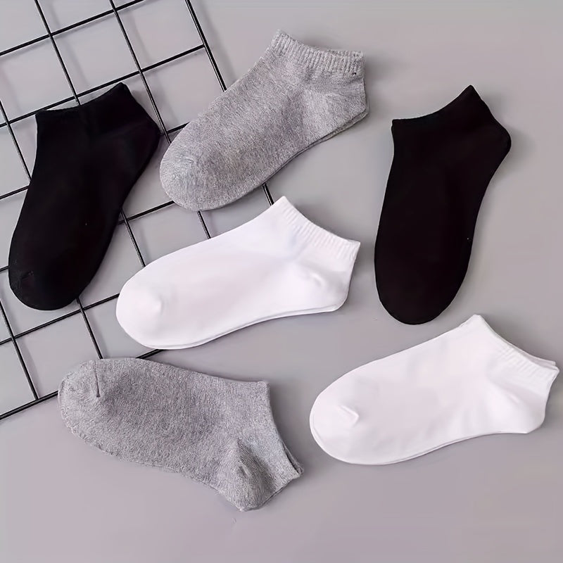 100 % Baumwolle Knöchelsocken für Damen - Nur Handwäsche, Strickstoff, All-Season Comfort Fit, einfarbige Low-Cut-Socken - Multipack-Optionen verfügbar