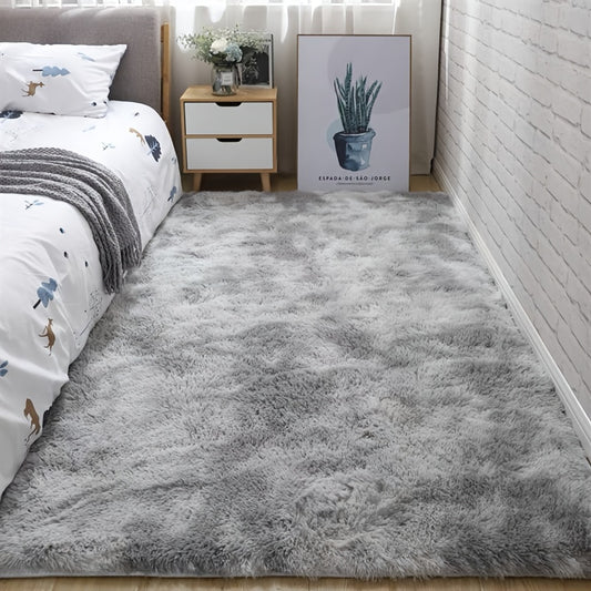 1 Stück, Weiche Plüsch-Teppiche, rutschfester flauschiger Shaggy-Teppich, gebundener Wohnzimmer-Teppich für Mädchen, Kinder, Babys, Teenager, Studentenwohnheim, Haustierfreundlicher Schlafzimmer-Wohnzimmer-Kinderzimmer-Teppich, Wohnkultur, Raumdekor