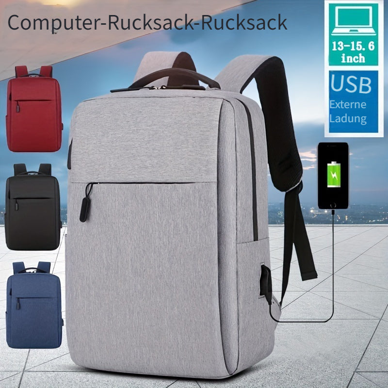Laptop-Tasche, Rucksack fürs Büro, Computer-Rucksack, lässig vielseitig multifunktional für draußen, Reisen Schultaschen, Valentinstagsgeschenke
