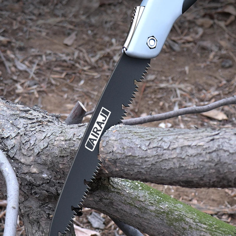AIRAJ Klappsäge Holzbearbeitung Klappsäge Multifunktions-Schneiden Holz Scharf Camping Garten Prunch Säge Baum Chopper Messer Handwerkzeuge